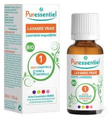 True Lavender Essential Oil 30ml - Puressentiel